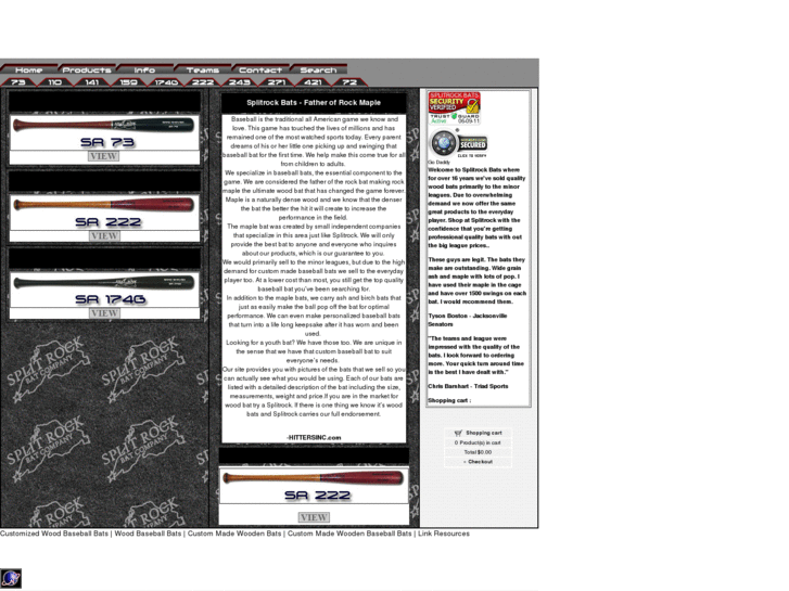 www.splitrockbats.com