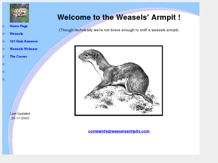 www.weaselsarmpits.com