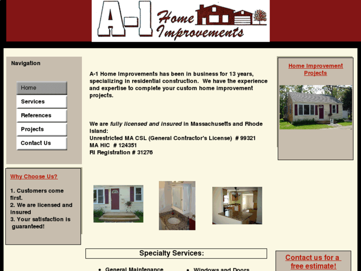 www.a-1homeimprovements.com