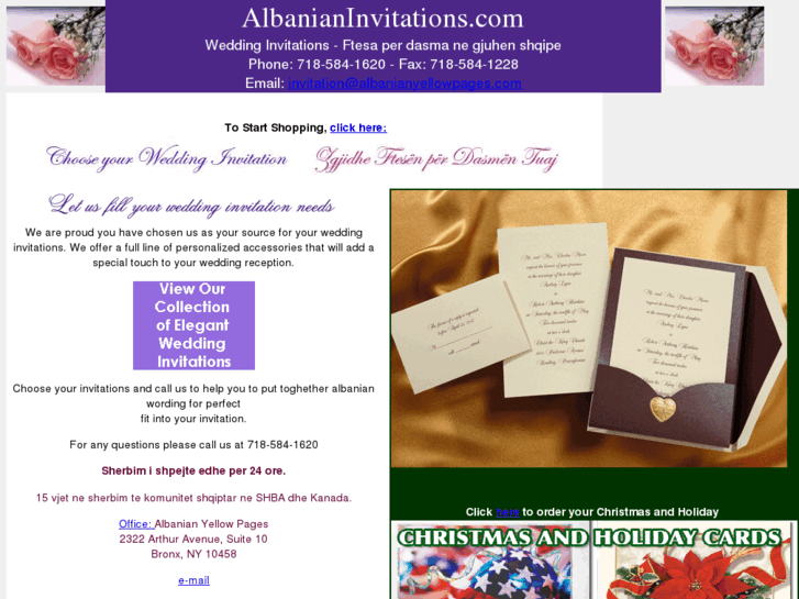 www.albanianinvitations.com