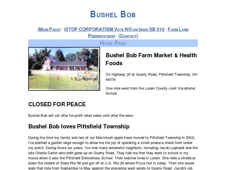 www.bushelbob.com