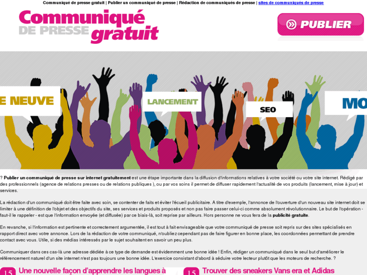 www.communique-de-presse-gratuit.net