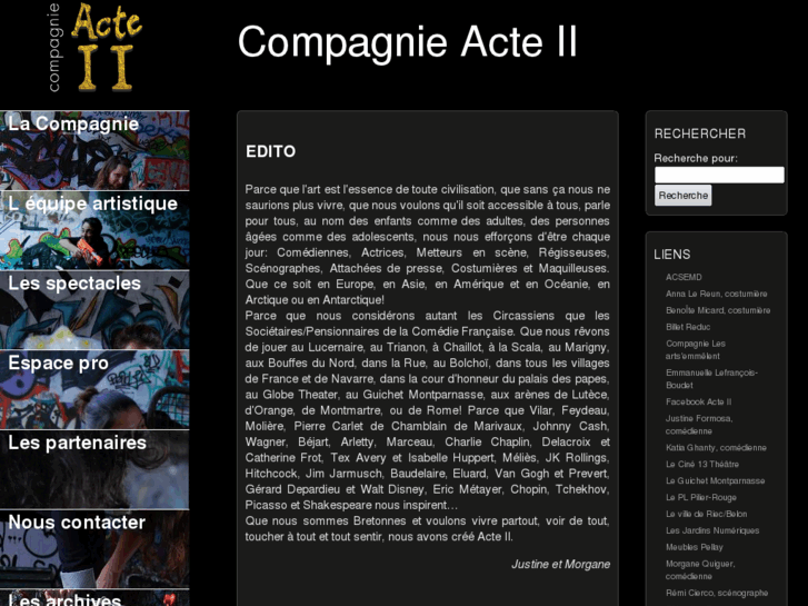 www.compagnieactedeux.com