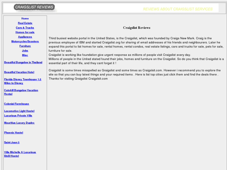 www.craigslistz.org