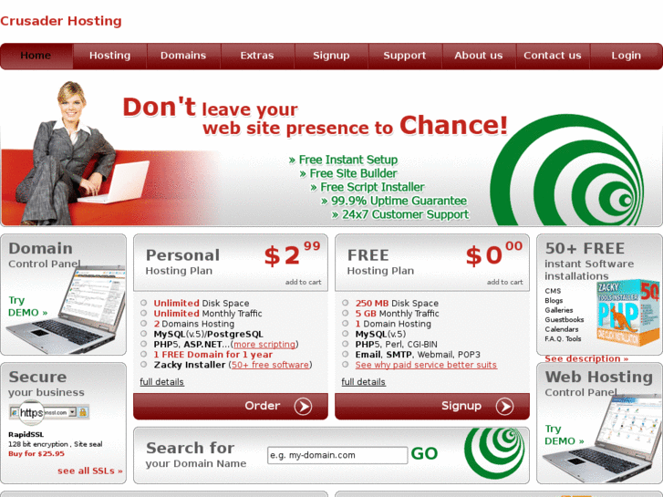 www.crusaderhosting.com