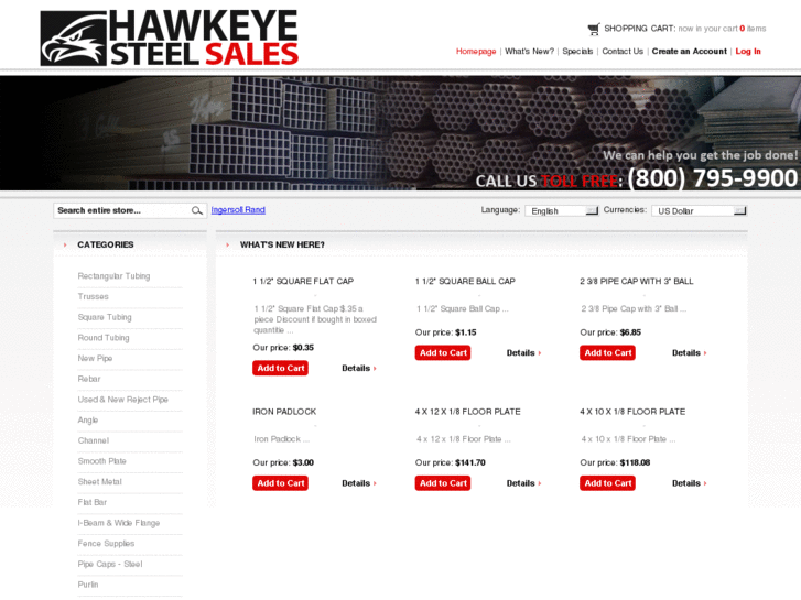 www.hawkeyesteelsales.com