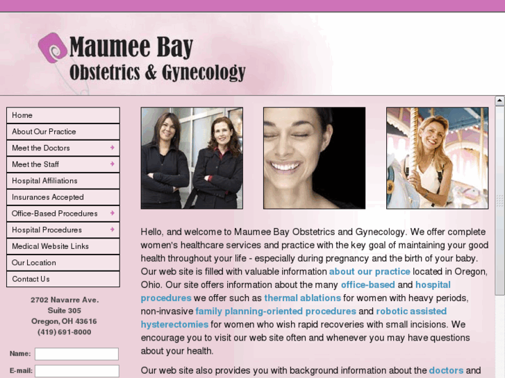 www.maumeebayobgyn.com