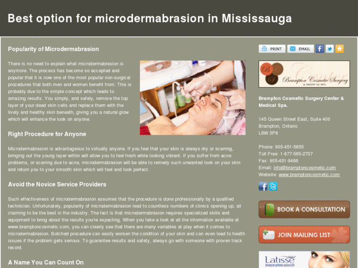 www.mississaugamicrodermabrasion.com