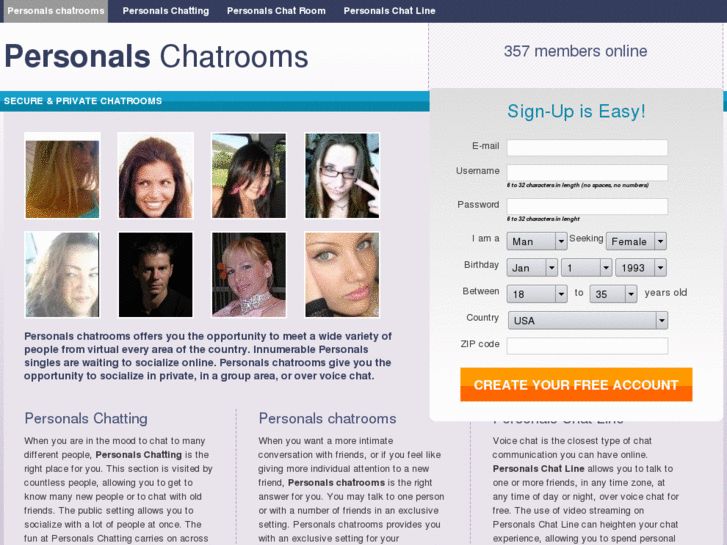 www.personalschatrooms.net