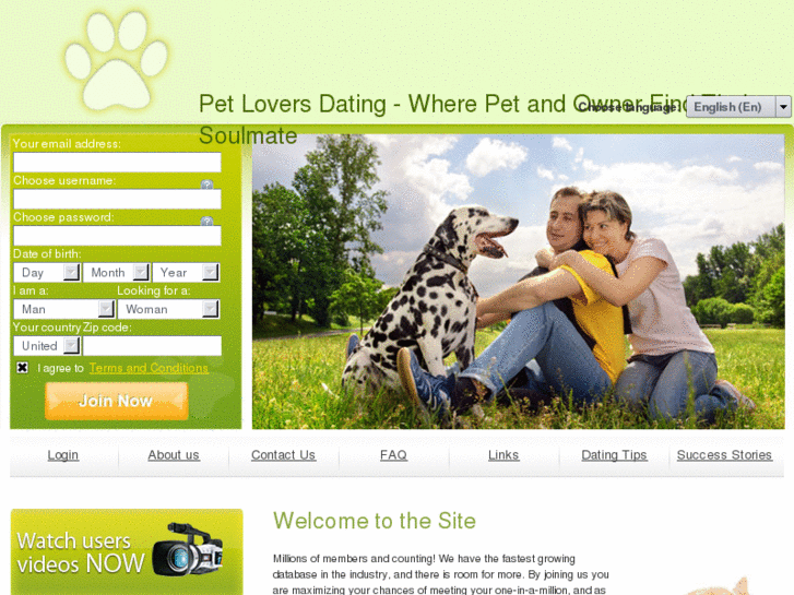 www.petloversdating.org