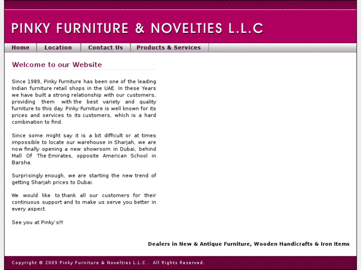 www.pinkyfurnitureuae.com