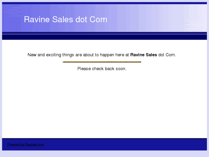 www.ravinesales.com