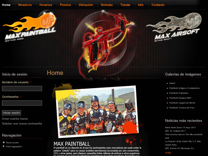 www.themaxpaintball.com