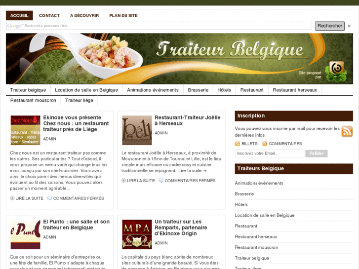 www.traiteur-belgique.be