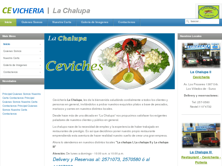 www.cevicherialachalupa.com