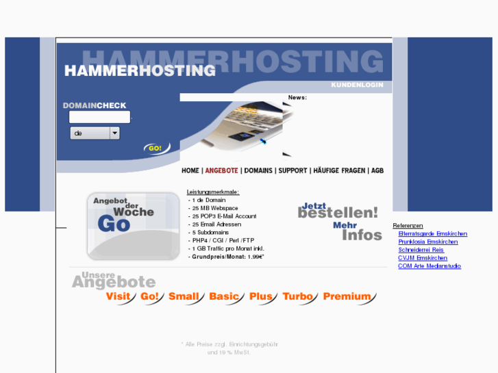 www.hammerhosting.net