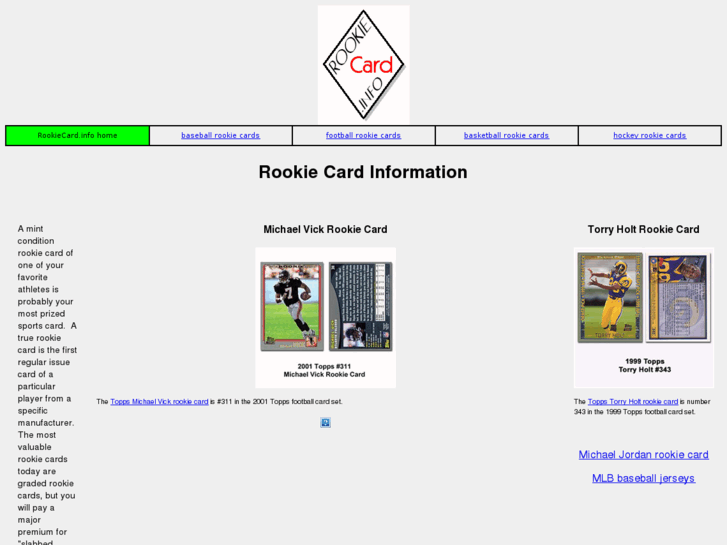 www.rookiecard.info