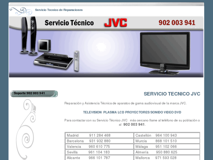 www.servicio-tecnicojvc.es