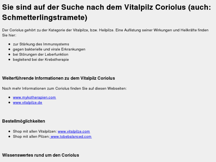 www.vitalpilz-coriolus.com