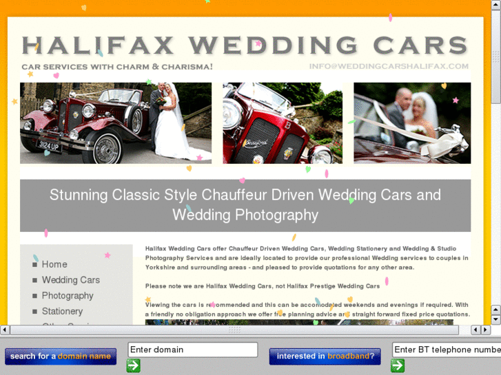 www.weddingcarsinwestyorkshire.com