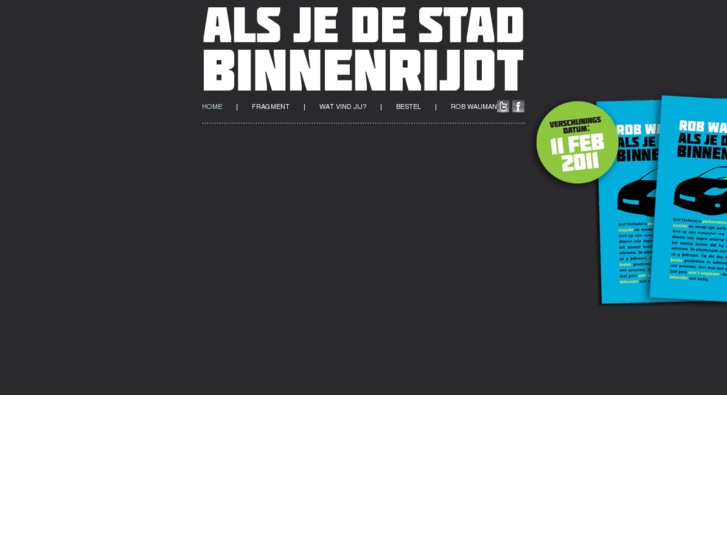 www.alsjedestadbinnenrijdt.nl