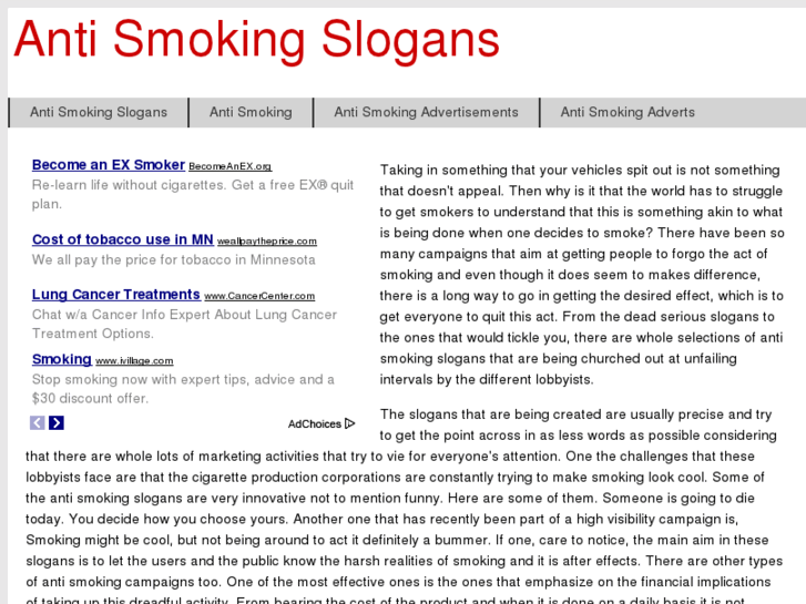www.antismokingslogans.com