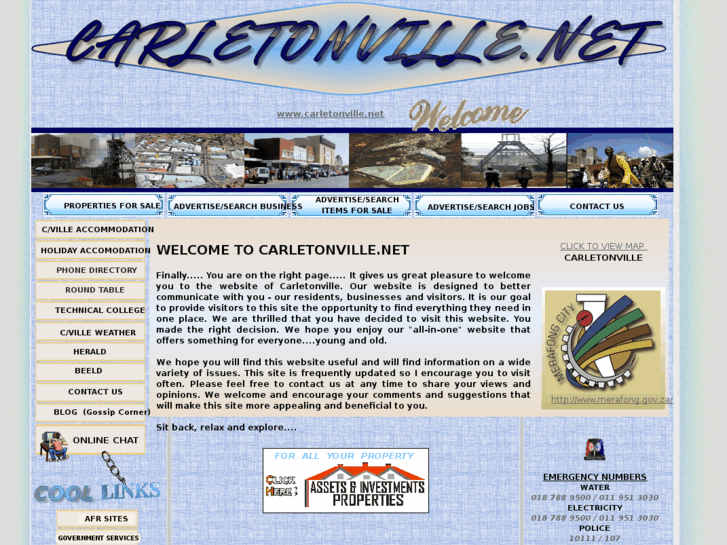 www.carletonville.net