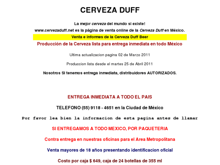 www.cervezaduff.net