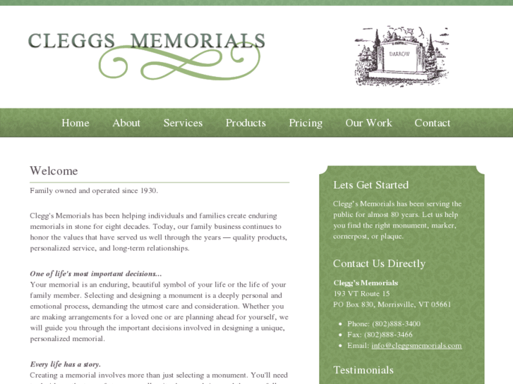 www.cleggsmemorials.com