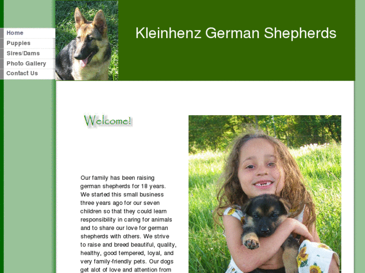 www.kleinhenzgermanshepherds.com