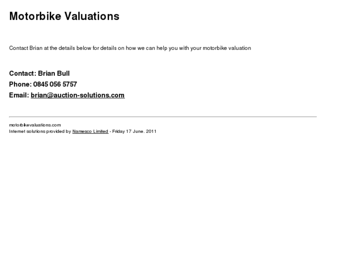 www.motorbikevaluations.com