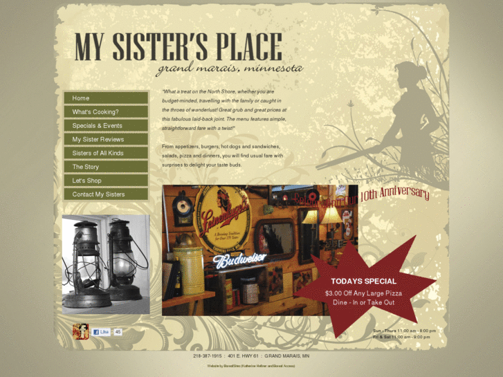 www.mysistersplacerestaurant.com