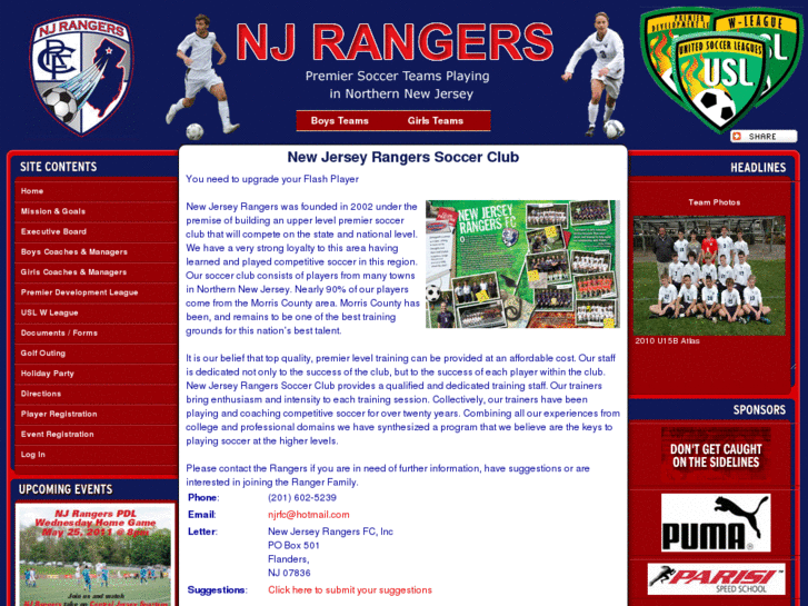 www.njrangersfc.com