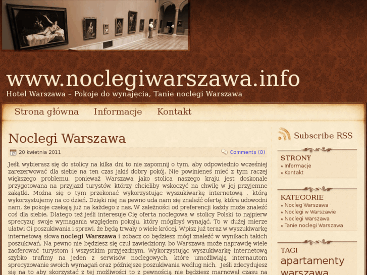 www.noclegiwarszawa.info