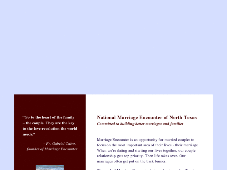 www.northtexasmarriageencounter.com