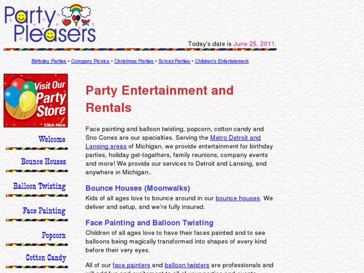 www.partypleasers.net