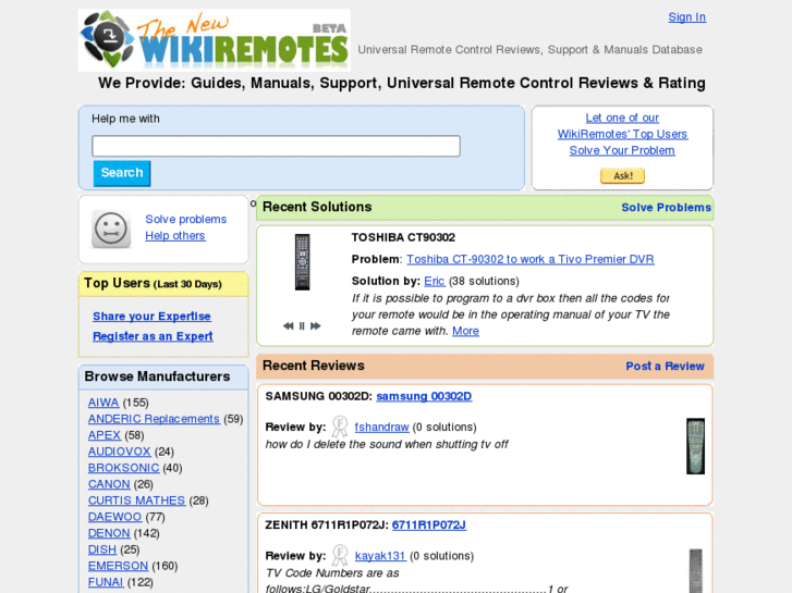 www.wikiremotes.com