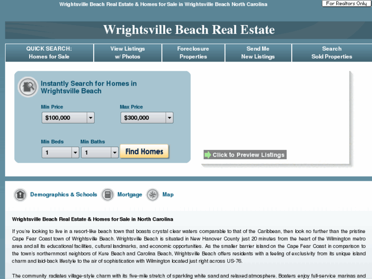 www.wrightsvillebeachnc-realestate.com