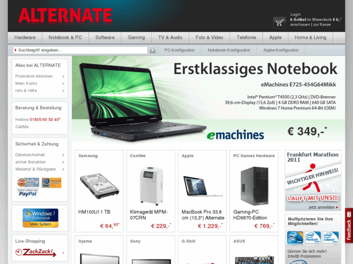 www.alternate.de