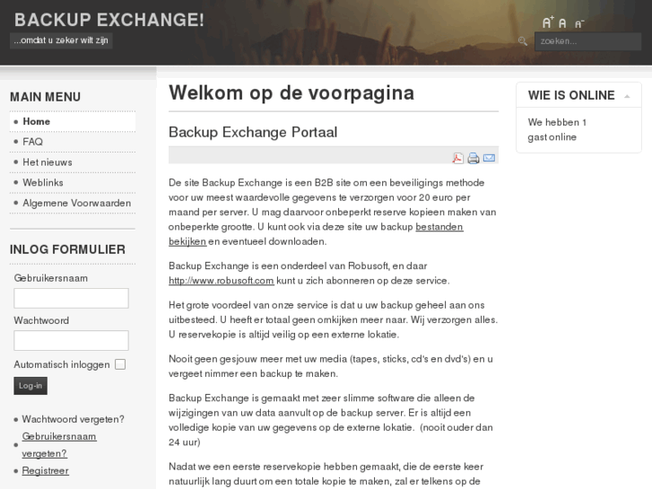 www.backup-exchange.nl