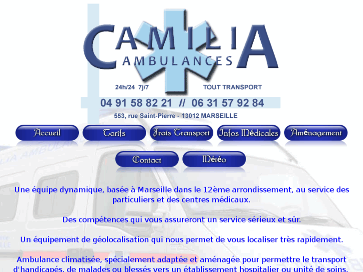 www.camilia-ambulance.com