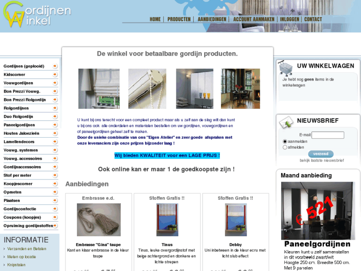 www.degordijnenwinkel.nl