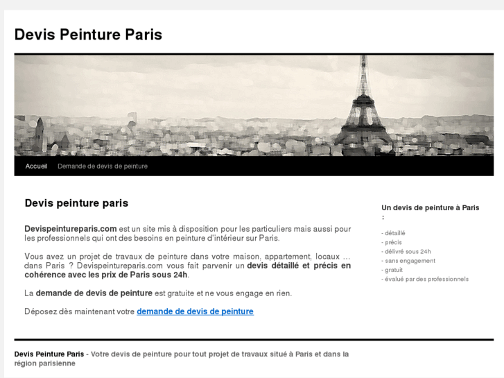 www.devispeintureparis.com