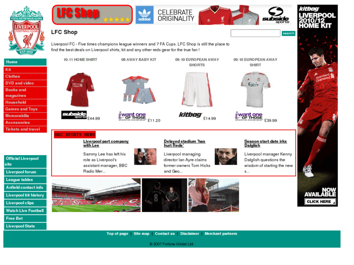 www.lfcshop.com