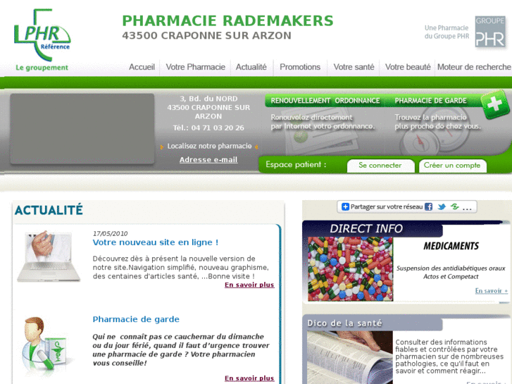 www.pharmacie-craponnesurarzon.net