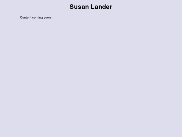 www.susanlander.com