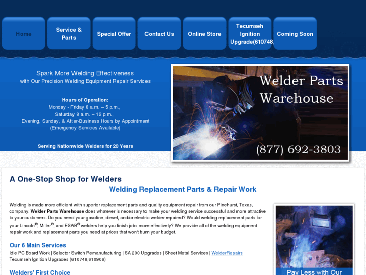 www.welderpartswarehouse.com