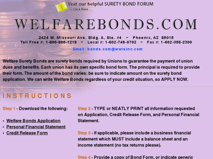 www.welfarebonds.com