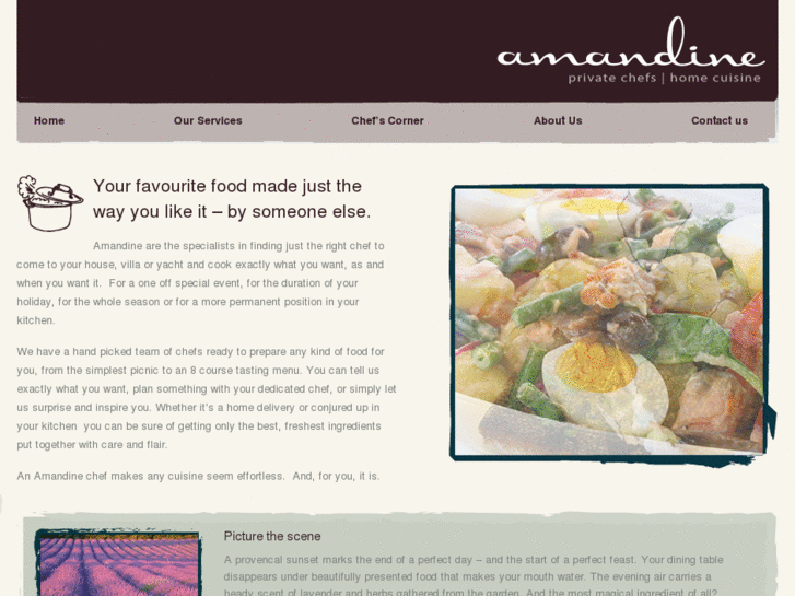 www.amandinecuisine.com