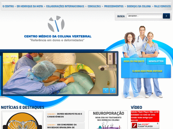 www.centromedicodacoluna.com.br